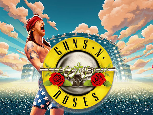 Igralni avtomat z glasbeno tematiko Guns N’ Roses