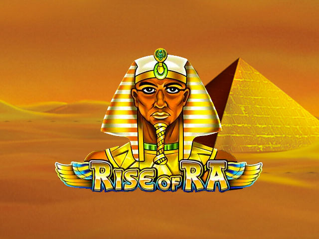 Igralni avtomat s puščavsko temo Rise of Ra