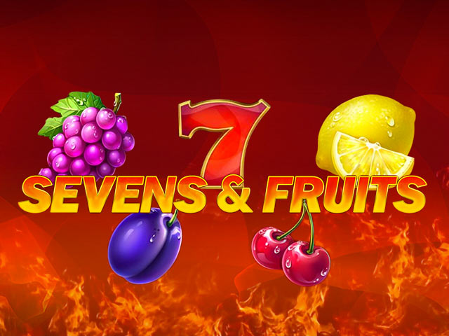 Igralni avtomat s temo sadja Sevens&Fruits